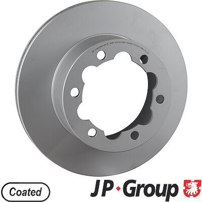 Jp Group Bremsscheibe [Hersteller-Nr. 1163209100] für Man, VW von JP GROUP