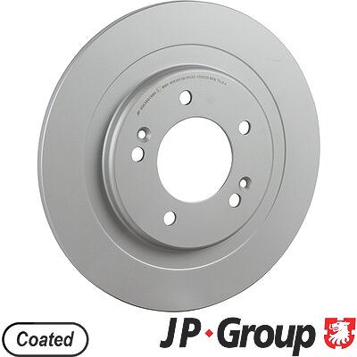 Jp Group Bremsscheibe [Hersteller-Nr. 3563201900] für Hyundai von JP GROUP