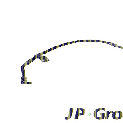 Jp Group Bremsschlauch Vorderachse rechts [Hersteller-Nr. 1561600100] für Ford von JP GROUP