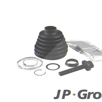 Jp Group Faltenbalgsatz, Antriebswelle [Hersteller-Nr. 1143601910] für Seat, Peugeot, Citroën, Fiat, Ford, VW von JP GROUP