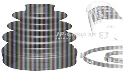 Jp Group Faltenbalgsatz, Antriebswelle [Hersteller-Nr. 1253600210] für Honda, Kia, Opel von JP GROUP