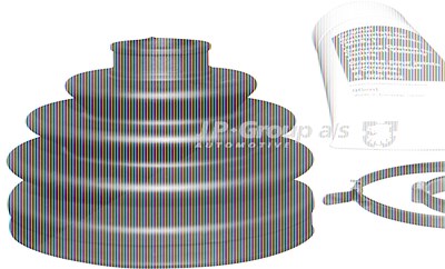 Jp Group Faltenbalgsatz, Antriebswelle [Hersteller-Nr. 4043600610] für Ford, Nissan von JP GROUP