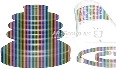 Jp Group Faltenbalgsatz, Antriebswelle [Hersteller-Nr. 4143700350] für Citroën, Peugeot von JP GROUP