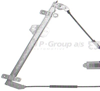 Jp Group Fensterheber vorn elektrisch + Motor [Hersteller-Nr. 1188100680] für VW von JP GROUP