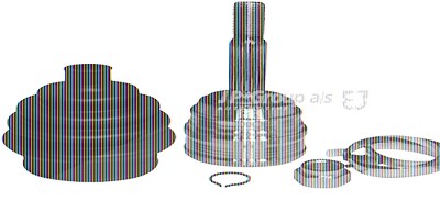 Jp Group Gelenksatz, Antriebswelle [Hersteller-Nr. 1143300810] für VW von JP GROUP