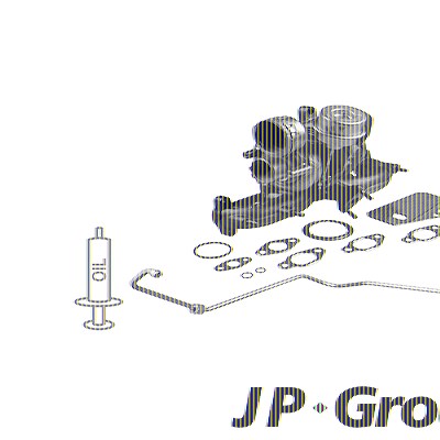 Jp Group Lader, Aufladung [Hersteller-Nr. 1117801110] für VW von JP GROUP