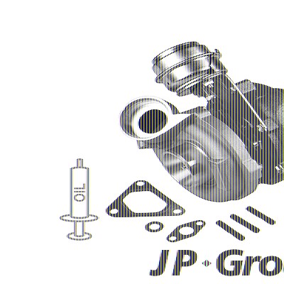 Jp Group Lader, Aufladung [Hersteller-Nr. 1317400400] für Mercedes-Benz von JP GROUP