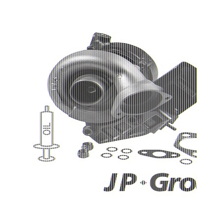 Jp Group Lader, Aufladung [Hersteller-Nr. 1417402600] für BMW von JP GROUP