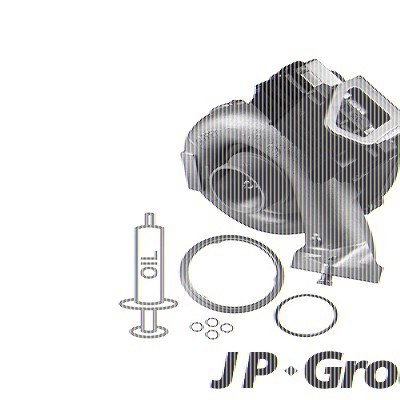 Jp Group Lader, Aufladung [Hersteller-Nr. 1417402900] für BMW von JP GROUP