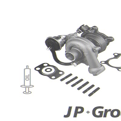 Jp Group Lader, Aufladung [Hersteller-Nr. 1517400500] für Citroën, Ford, Mazda, Peugeot von JP GROUP
