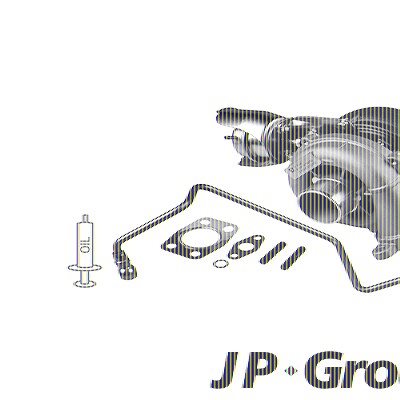 Jp Group Lader, Aufladung [Hersteller-Nr. 3117800110] für Citroën, Ford, Mazda, Mini, Peugeot, Volvo von JP GROUP