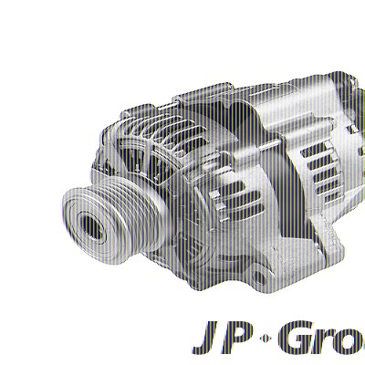 Jp Group Lichtmaschine 120 A [Hersteller-Nr. 3590100500] für Hyundai, Kia von JP GROUP