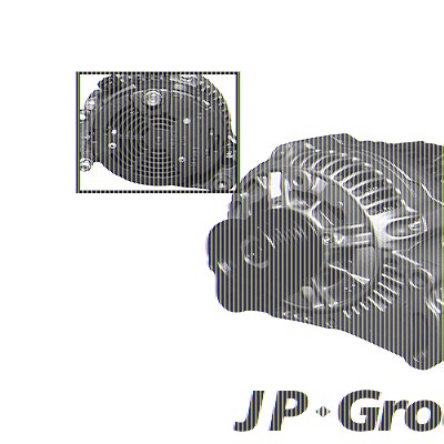 Jp Group Lichtmaschine 70A [Hersteller-Nr. 1190100400] für VW, Skoda, Seat von JP GROUP