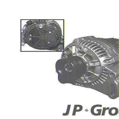 Jp Group Lichtmaschine 70A [Hersteller-Nr. 1190100400] für Seat, Skoda, VW von JP GROUP