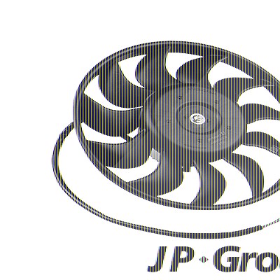 Jp Group Lüfter Motorkühler [Hersteller-Nr. 1199104200] für VW von JP GROUP