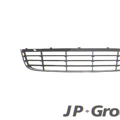 Jp Group Lüftungsgitter, Stoßfänger [Hersteller-Nr. 1184551200] für VW von JP GROUP