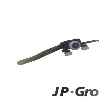 Jp Group Rollenführung, Schiebetür [Hersteller-Nr. 1188601470] für VW von JP GROUP