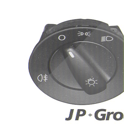 Jp Group Schalter, Hauptlicht [Hersteller-Nr. 1196101400] für VW, Skoda von JP GROUP