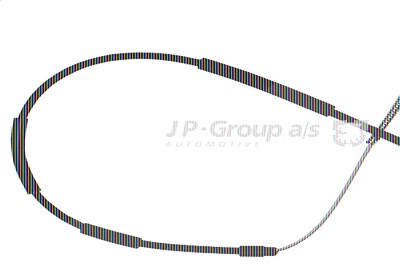 Jp Group Seilzug, Feststellbremse [Hersteller-Nr. 1170302603] für VW von JP GROUP