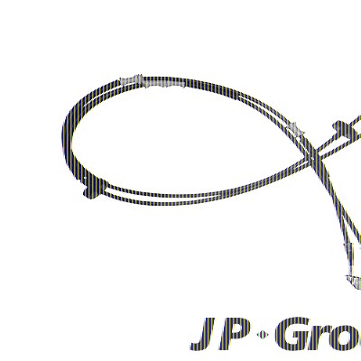 Jp Group Seilzug, Feststellbremse [Hersteller-Nr. 1270306600] für Opel von JP GROUP