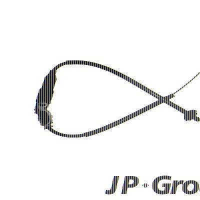 Jp Group Seilzug, Kupplungsbetätigung [Hersteller-Nr. 1170202100] für VW von JP GROUP