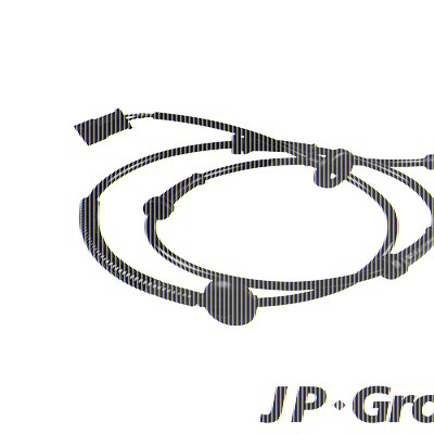 Jp Group Sensor, Raddrehzahl [Hersteller-Nr. 1197106700] für Audi von JP GROUP