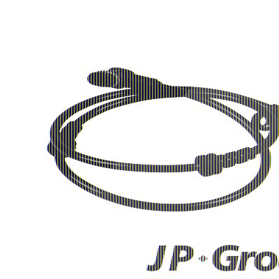 Jp Group Sensor, Raddrehzahl [Hersteller-Nr. 1397101100] für Mercedes-Benz von JP GROUP