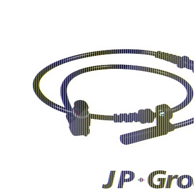 Jp Group Sensor, Raddrehzahl [Hersteller-Nr. 1397101200] für Mercedes-Benz von JP GROUP