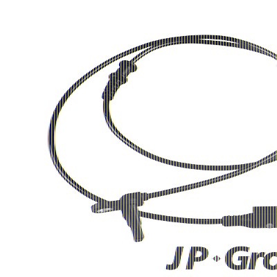 Jp Group Sensor, Raddrehzahl [Hersteller-Nr. 1397103900] für Mercedes-Benz von JP GROUP