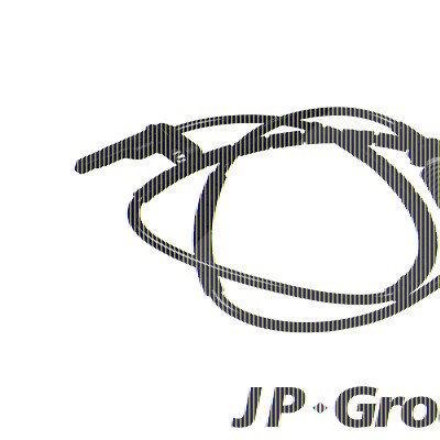 Jp Group Sensor, Raddrehzahl [Hersteller-Nr. 1497102200] für BMW von JP GROUP