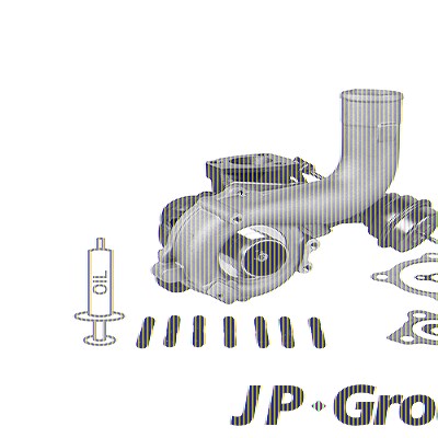 Jp Group Turbolader [Hersteller-Nr. 1117400700] für Seat, Skoda, Audi, VW von JP GROUP