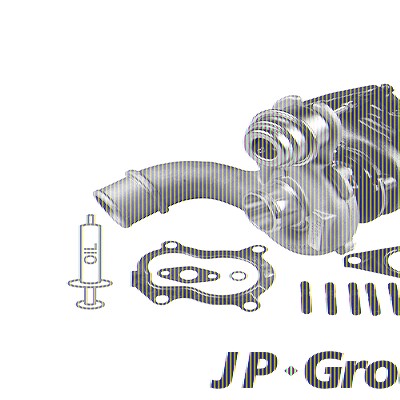 Jp Group Turbolader [Hersteller-Nr. 4317400100] für Mitsubishi, Nissan, Opel, Renault, Volvo von JP GROUP