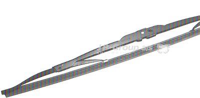 Jp Group Wischblatt [Hersteller-Nr. 8198400102] für Audi, Citroën, Ford, Opel, Peugeot, Skoda, Seat, VW von JP GROUP