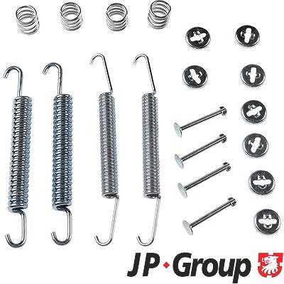 Jp Group Zubehörsatz, Bremsbacken [Hersteller-Nr. 3363952410] für Zastava, Autobianchi, Fiat, Seat, Lancia von JP GROUP