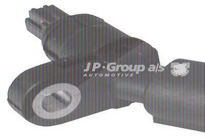 Jp Group ABS Sensor Hinterachse [Hersteller-Nr. 1197100400] für Audi, Seat, VW, Skoda von JP GROUP