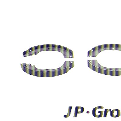 Jp Group Bremsbackensatz [Hersteller-Nr. 3163900310] für Peugeot, Nissan, Mitsubishi, Citroën von JP GROUP