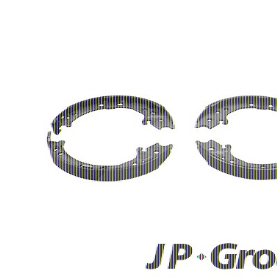 Jp Group Bremsbackensatz [Hersteller-Nr. 3463900310] für Honda von JP GROUP