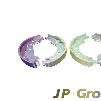 Jp Group Bremsbackensatz [Hersteller-Nr. 6163900110] für Smart von JP GROUP