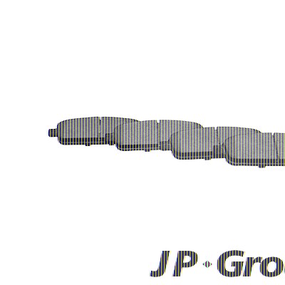 Jp Group Bremsbeläge hinten (Satz) [Hersteller-Nr. 1263701510] für Chevrolet, Opel, Vauxhall von JP GROUP