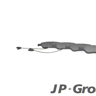 Jp Group Bremsbelagsatz, Scheibenbremse [Hersteller-Nr. 1163607710] für VW, Audi von JP GROUP