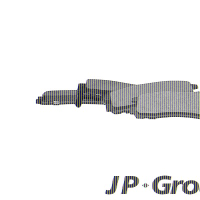 Jp Group Bremsbelagsatz, Scheibenbremse [Hersteller-Nr. 3963700110] für Chrysler, Hyundai, Mitsubishi von JP GROUP