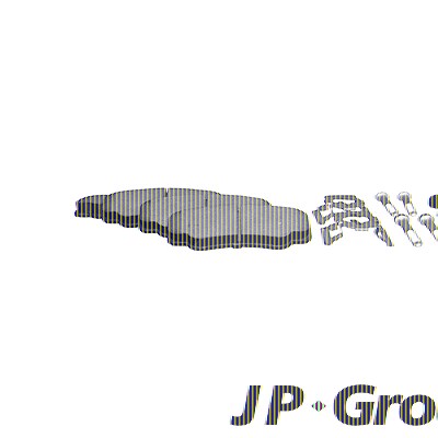 Jp Group Bremsbelagsatz, Scheibenbremse [Hersteller-Nr. 4163700610] für Citroën, Fiat, Peugeot von JP GROUP