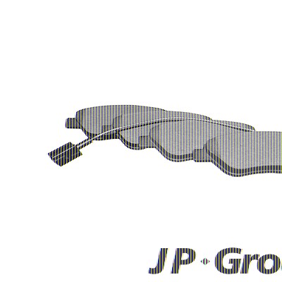 Jp Group Bremsbelagsatz, Scheibenbremse [Hersteller-Nr. 3363601610] für Fiat von JP GROUP