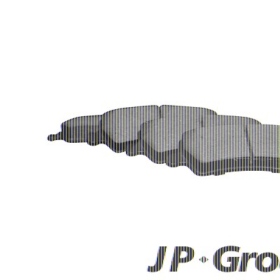 Jp Group Bremsbeläge hinten (Satz) [Hersteller-Nr. 1563700810] für Ford, Land Rover, Volvo von JP GROUP
