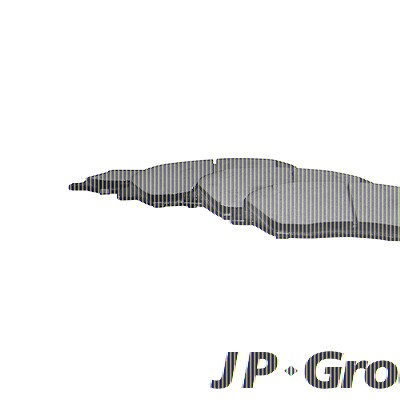 Jp Group Bremsbelagsatz, Scheibenbremse [Hersteller-Nr. 3563600710] für Hyundai, Kia, Ssangyong von JP GROUP