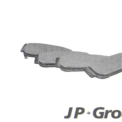 Jp Group Bremsbelagsatz, Scheibenbremse [Hersteller-Nr. 3663700310] für Hyundai, Kia, Ssangyong von JP GROUP