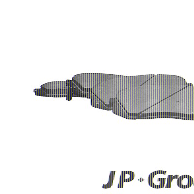 Jp Group Bremsbelagsatz, Scheibenbremse [Hersteller-Nr. 3663600710] für Kia von JP GROUP
