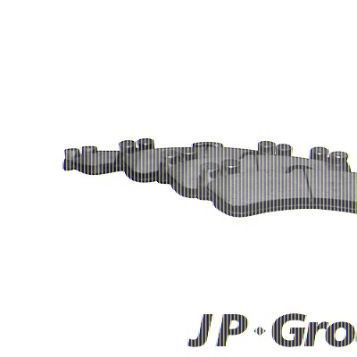 Jp Group Bremsbelagsatz, Scheibenbremse [Hersteller-Nr. 1163604110] für Porsche, VW von JP GROUP