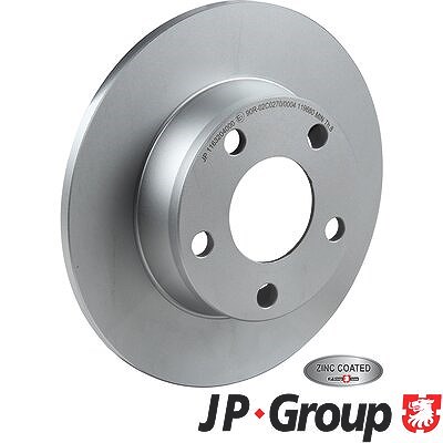 Jp Group 1x Bremsscheibe [Hersteller-Nr. 1163204000] für Audi von JP GROUP