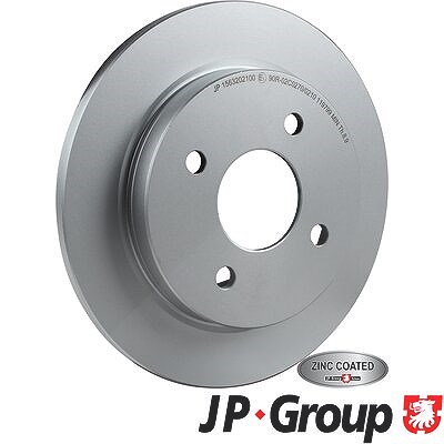 Jp Group 1x Bremsscheibe [Hersteller-Nr. 1563202100] für Ford von JP GROUP